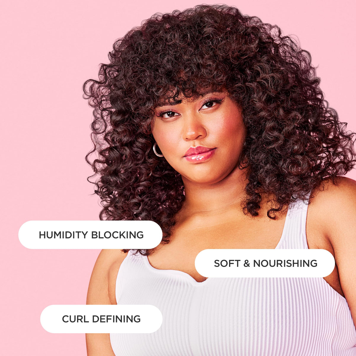 Cake Beauty product on palm close-up, demonstrates lightweight spreadability and control