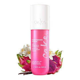 Cake Beauty bottle front packaging shows vibrant label and size benefit
