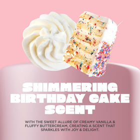 Cake Beauty before and after hair result showing smoother, shinier, frizz-reduced finish