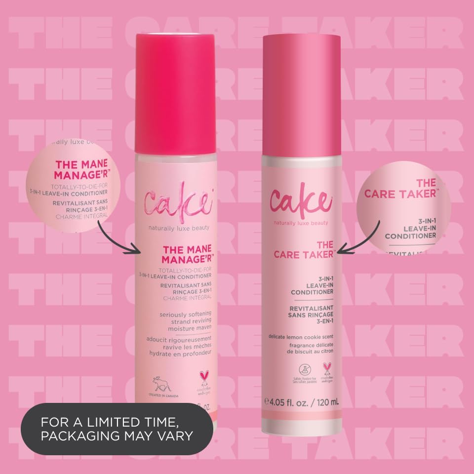 Cake Beauty spray nozzle closeup demonstrating easy mist application benefit