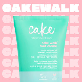 Cake Beauty tube cap detail emphasizing hygienic, travel-friendly design