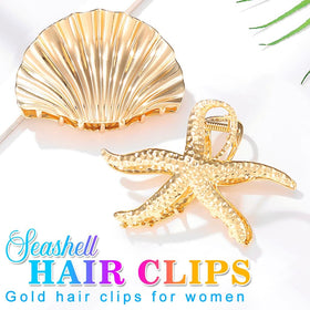 CAKURE close-up of starfish clip showing textured detail and shine