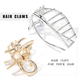 CAKURE clip securing half-up hairstyle showing fast styling benefit