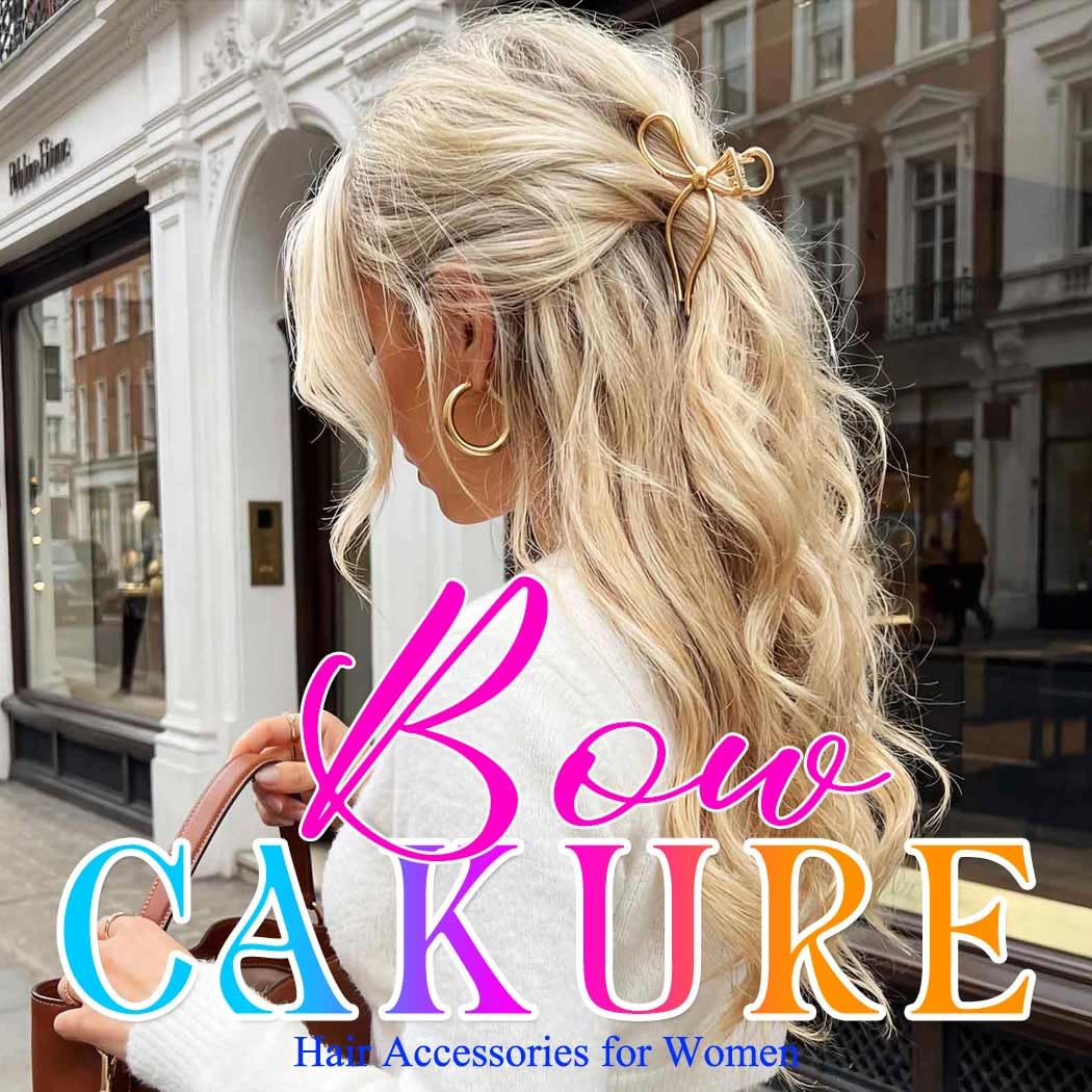 CAKURE clip in lifestyle portrait adding polished accessory to outfit
