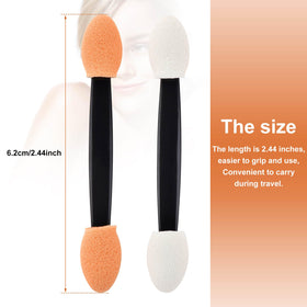 Cakvank close-up of foam tip, soft precise pigment pickup benefit