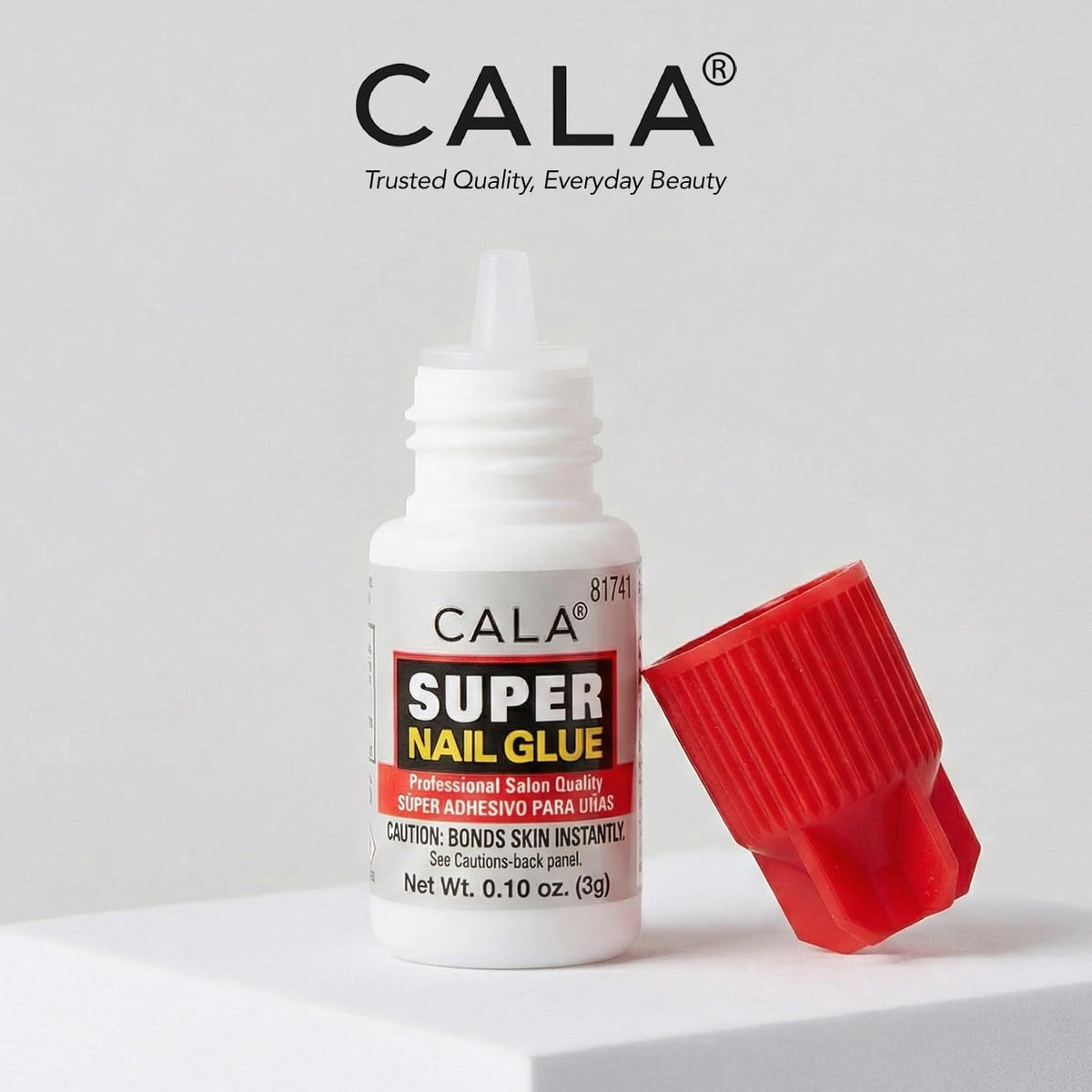 CALA in a manicure setting with tools illustrating salon-quality results