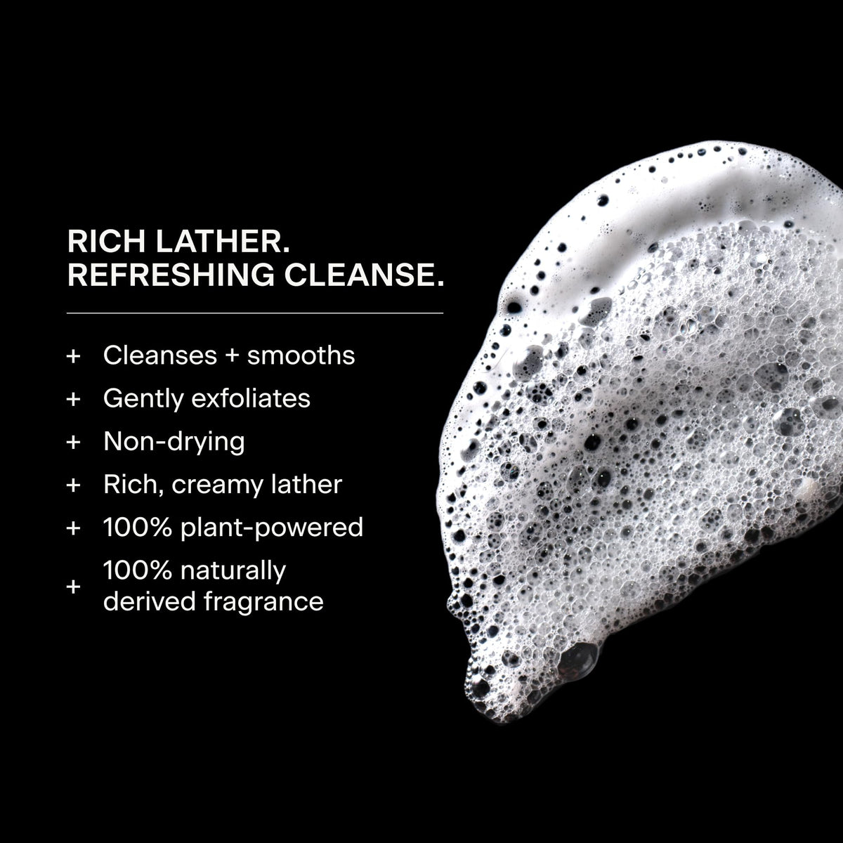 Caldera + Lab close-up texture showing exfoliating particles and creamy base, shows gentle buffing