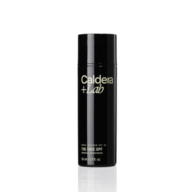 Caldera + Lab front packaging showing SPF 30 and matte finish benefits