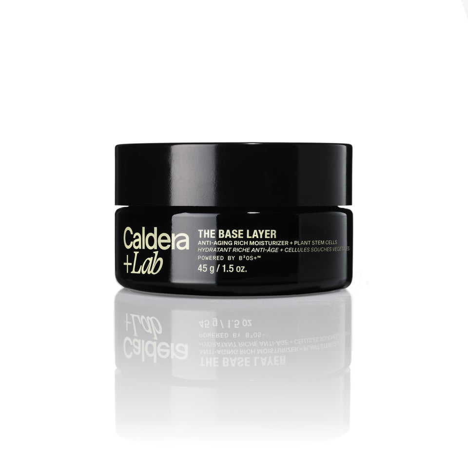 Caldera + Lab front packaging showing clean design and product benefits