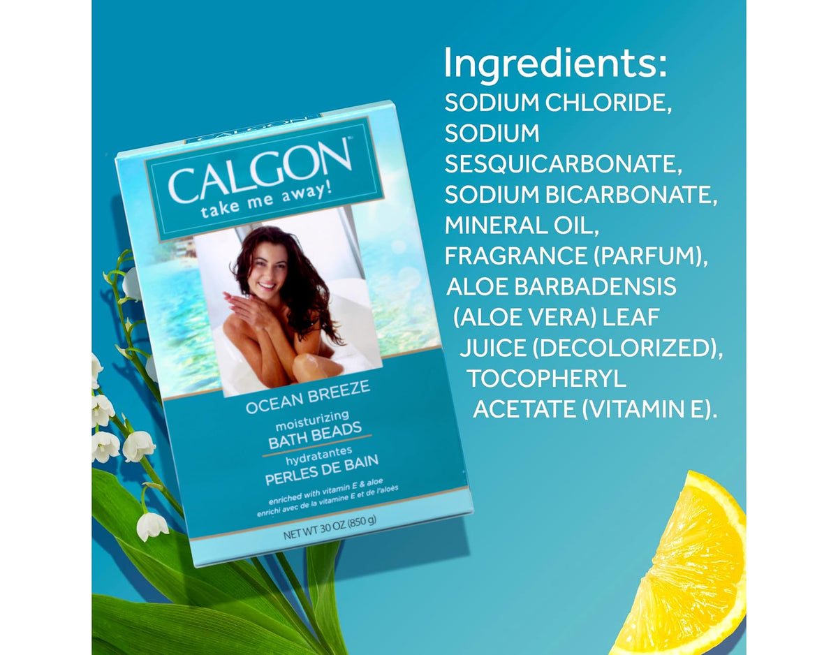 Calgon product in a bathroom lifestyle setting for a relaxing soak