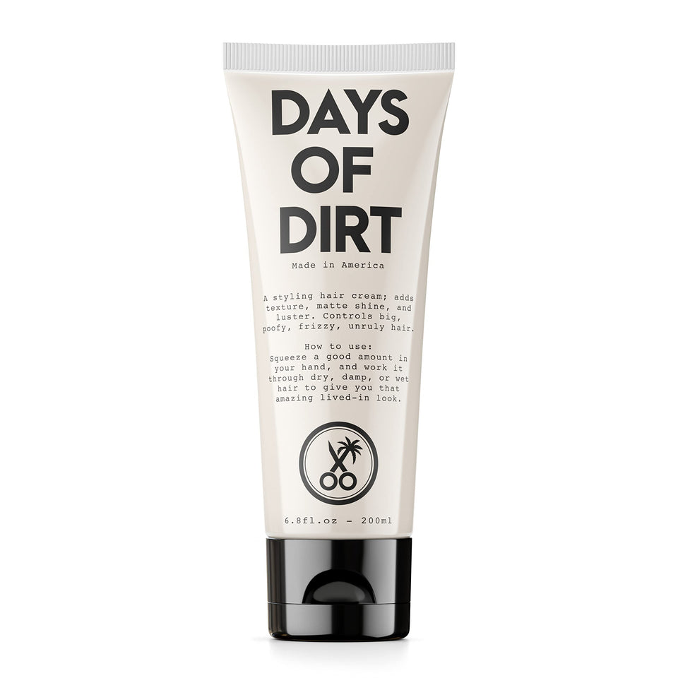 California Born front tube shot showing label and travel-friendly size benefit