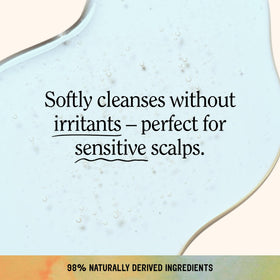 California Naturals conditioner pouring smoothly demonstrating lightweight hydration