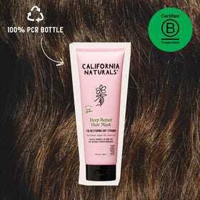 California Naturals with avocado and argan visuals highlighting nourishing oils