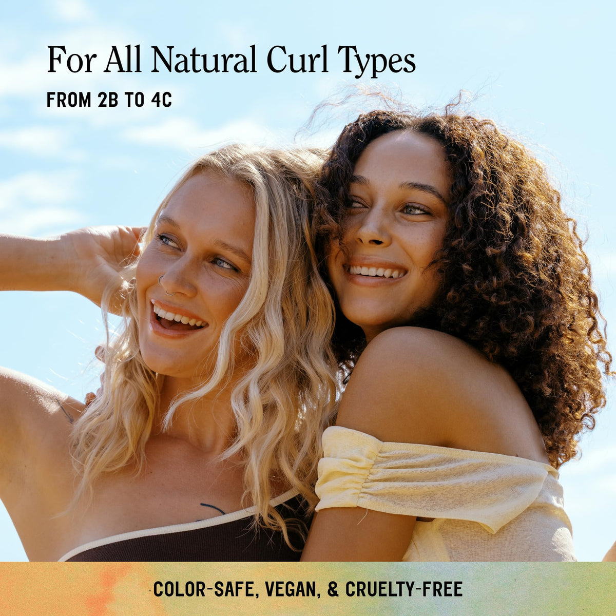 California Naturals ingredients display with rice grains and shea butter