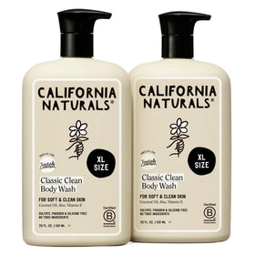 California Naturals front packaging showing toasted coconut scent and moisturizing benefits