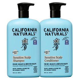 California Naturals front packaging showing both bottles and clear benefits