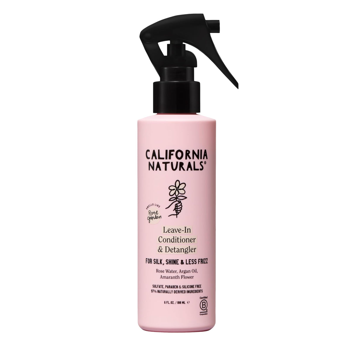 California Naturals front packaging showing bottle and label, highlights natural formula