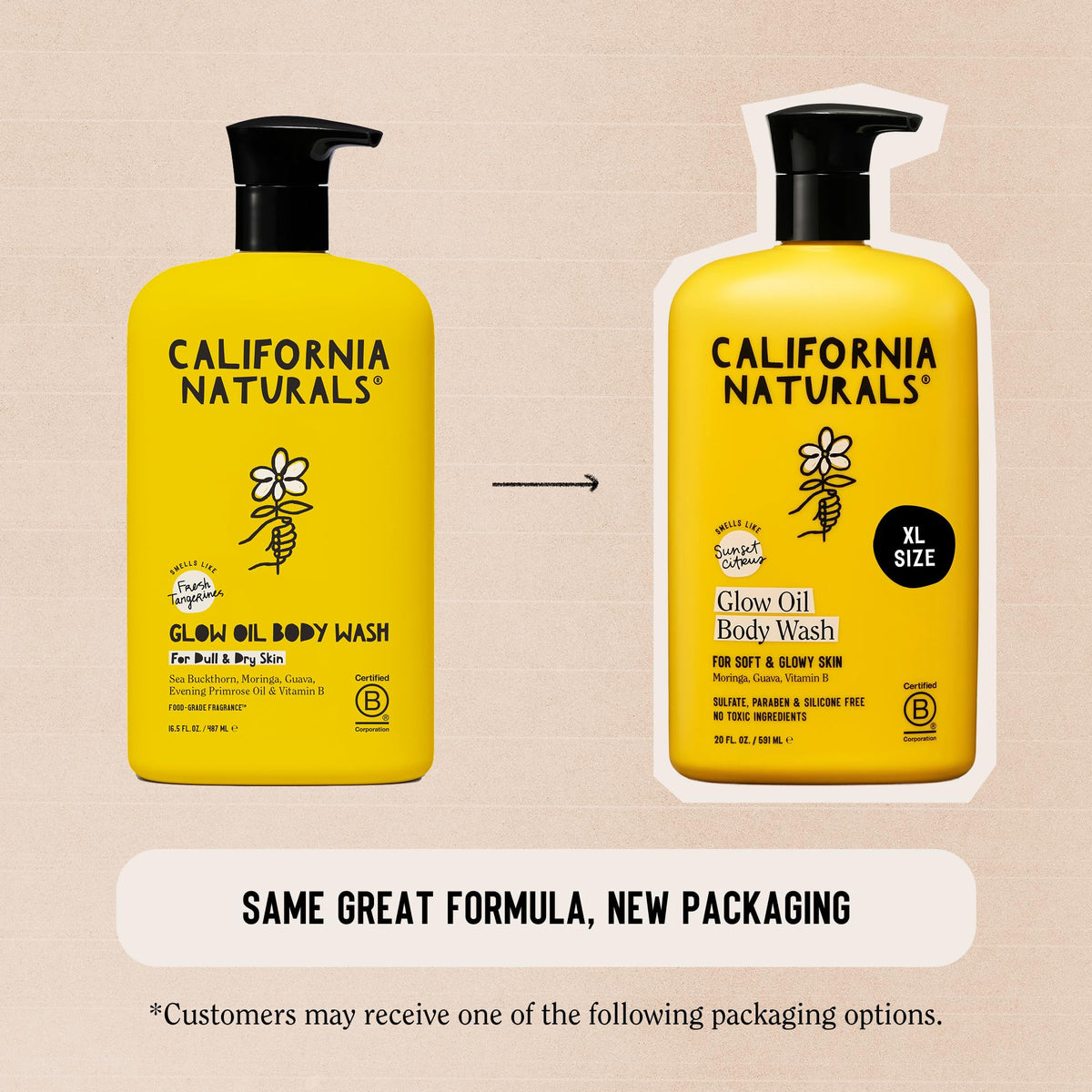 California Naturals golden gel texture close-up illustrating lightweight hydration