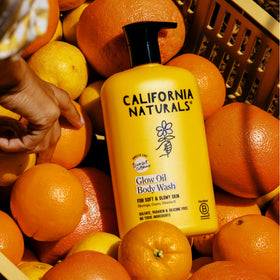 California Naturals label close-up showing certifications and clean-ingredient benefits