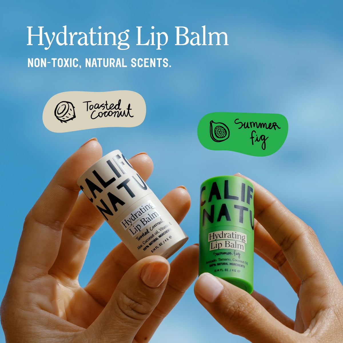 California Naturals label and certifications showing cruelty-free and B Corp claims