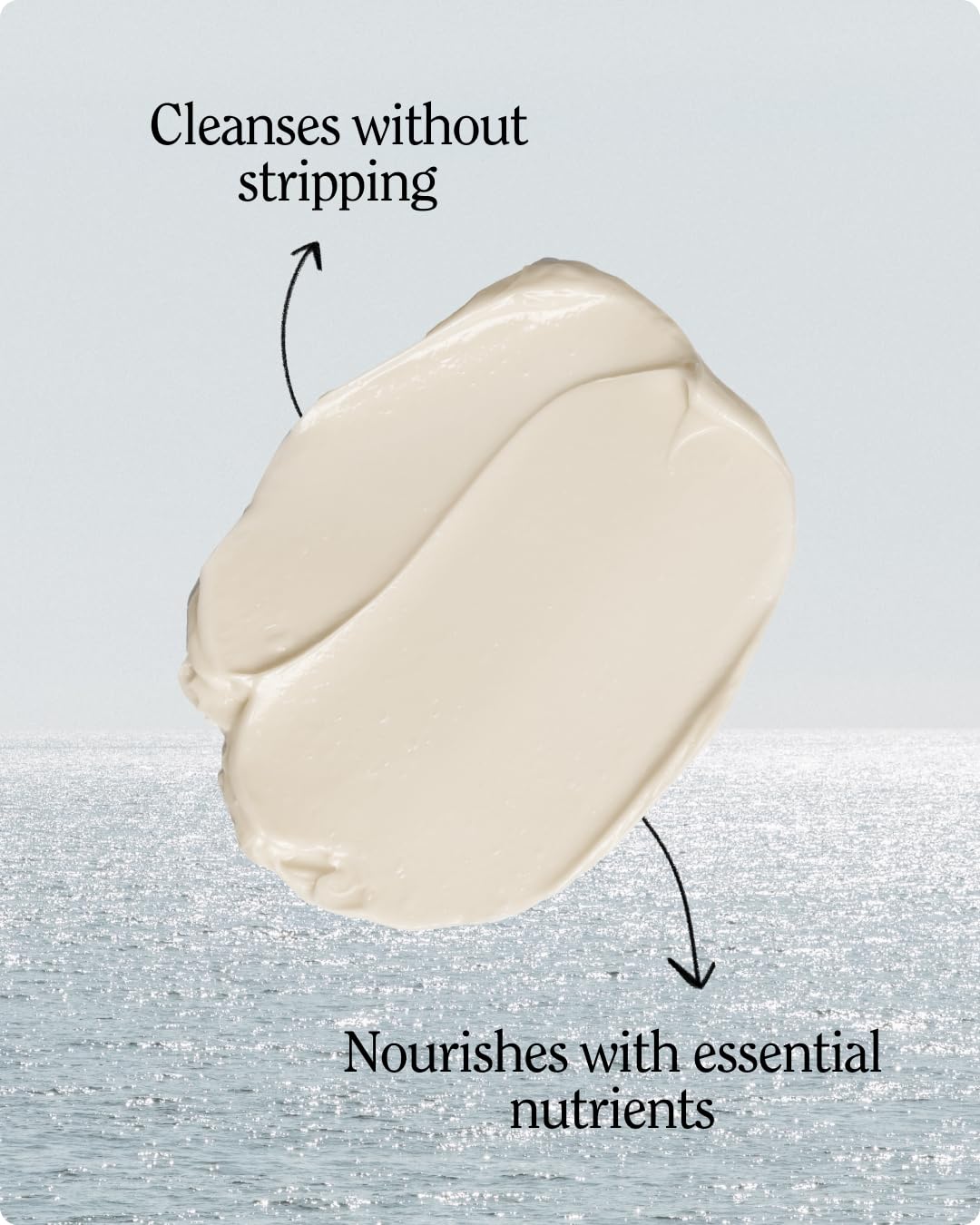 California Naturals open cap with conditioner dispensing for easy use