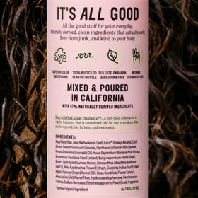California Naturals pump dispensing product, demonstrates easy controlled application benefit