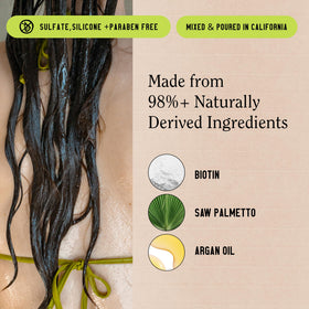 California Naturals Re:GRO key botanical ingredients displayed for natural support