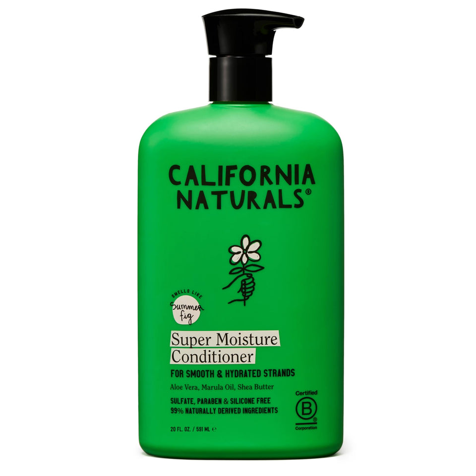 California Naturals front packaging showing 20 fl oz bottle and benefits