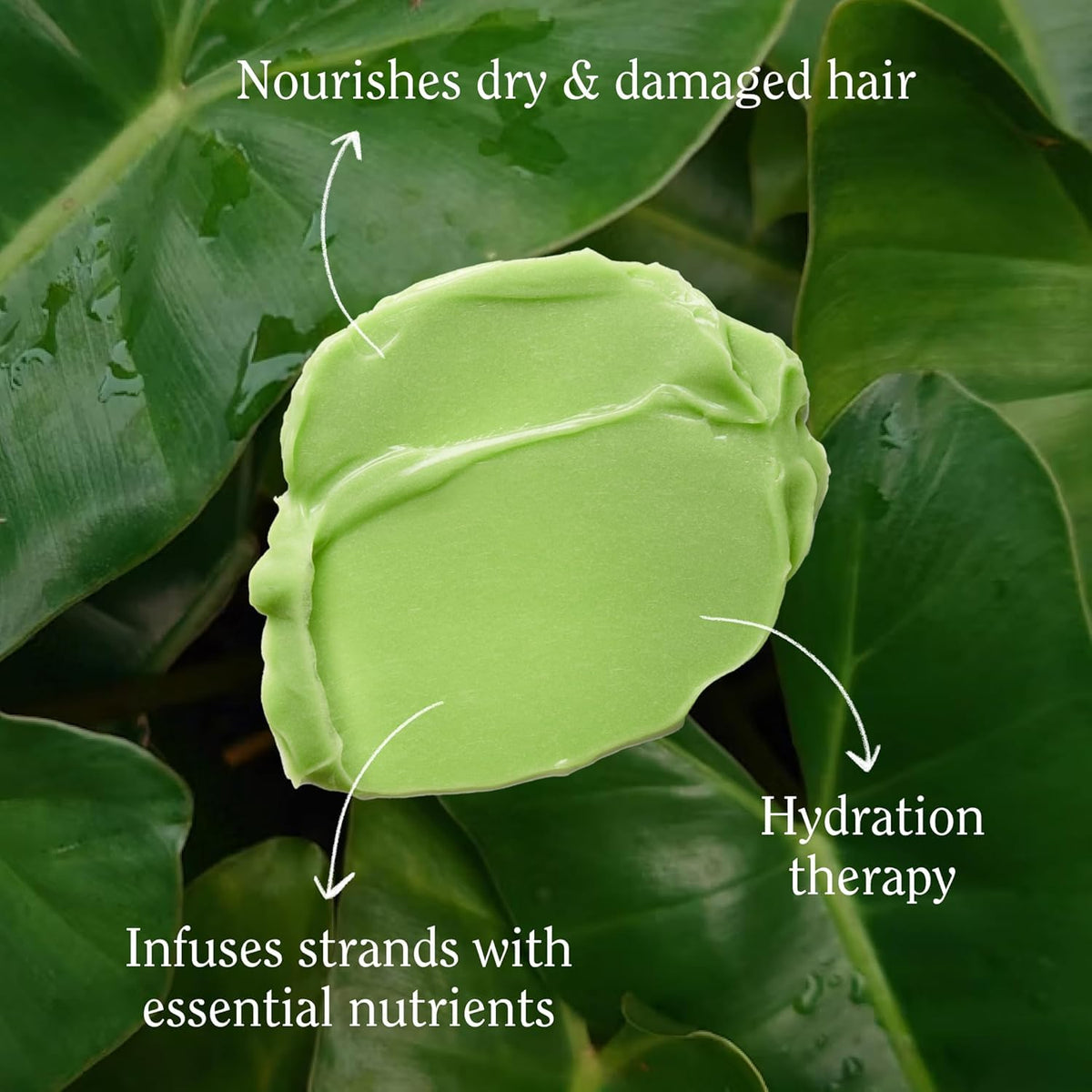 California Naturals pouring creamy conditioner texture for deep hydration