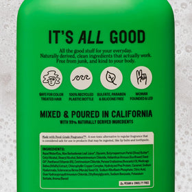 California Naturals bottle next to everyday items to show size