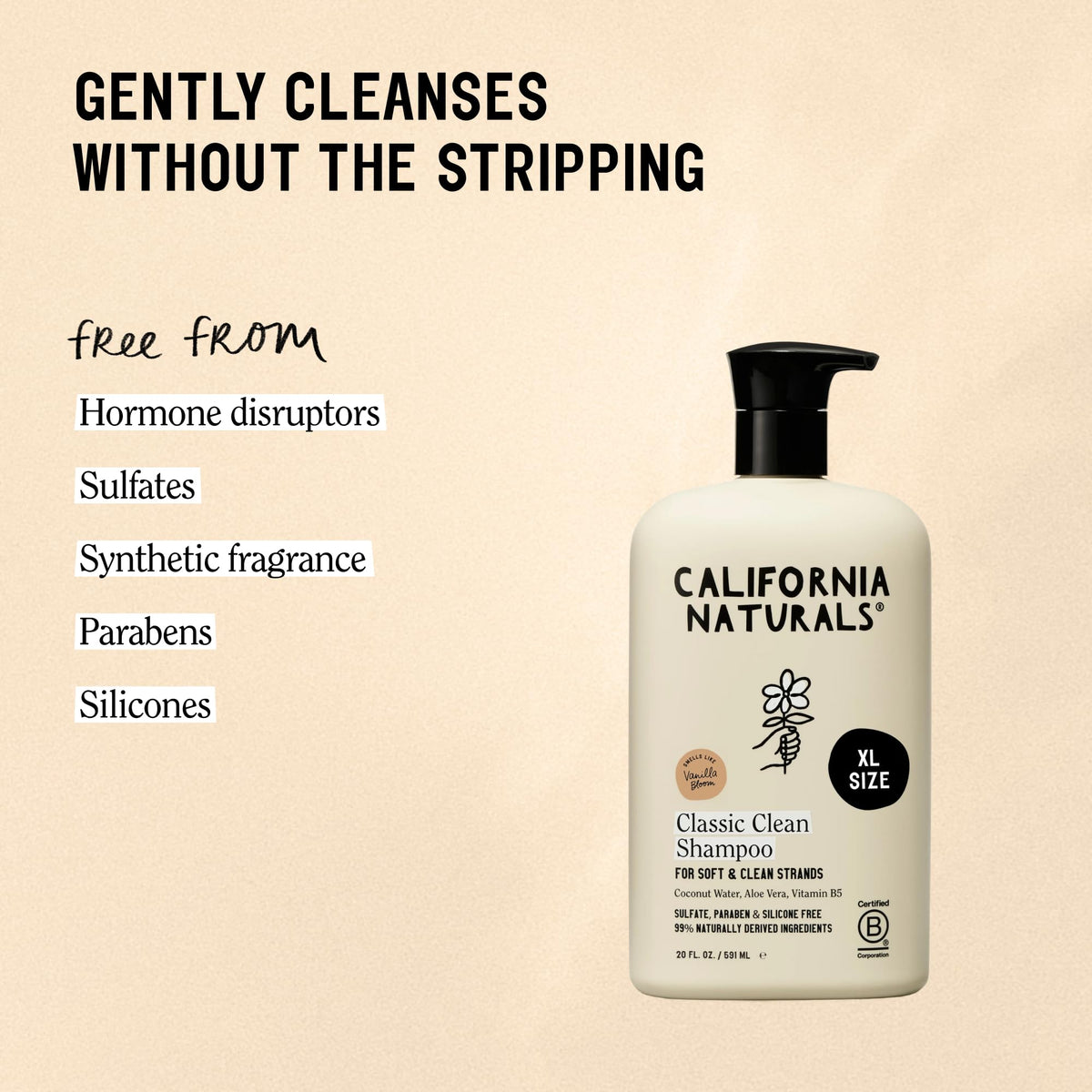 California Naturals aloe vera ingredient close-up for soothing hydration
