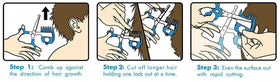 CALMING CLIPPER soft and thin fit inserts closeup for comfortable fit