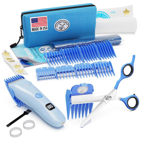 CALMING CLIPPER front packaging showing kit contents and benefits