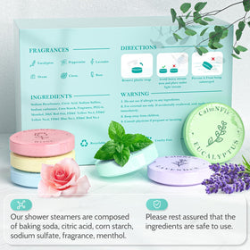 CalmNFiz close-up tablet texture showing gentle formulation detail