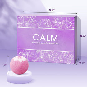 CalmNFiz colorful fizz in tub illustrating vibrant visual effect