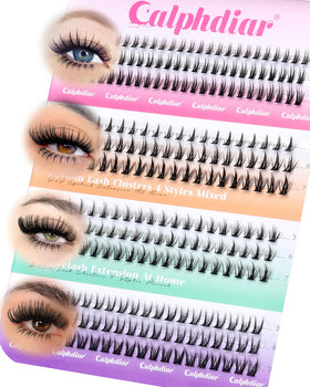 calphdiar front packaging showing 225pcs and four styles, convenient kit