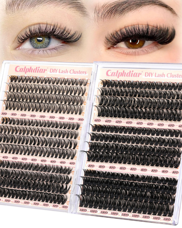 calphdiar front packaging showing 476-piece cluster set and variety benefit