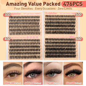 calphdiar array of 8–18mm lengths illustrating customizable shaping benefit