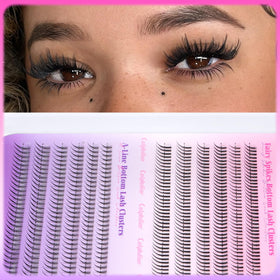 calphdiar model wearing clusters for a date-night look showing enhanced eyes benefit confidence