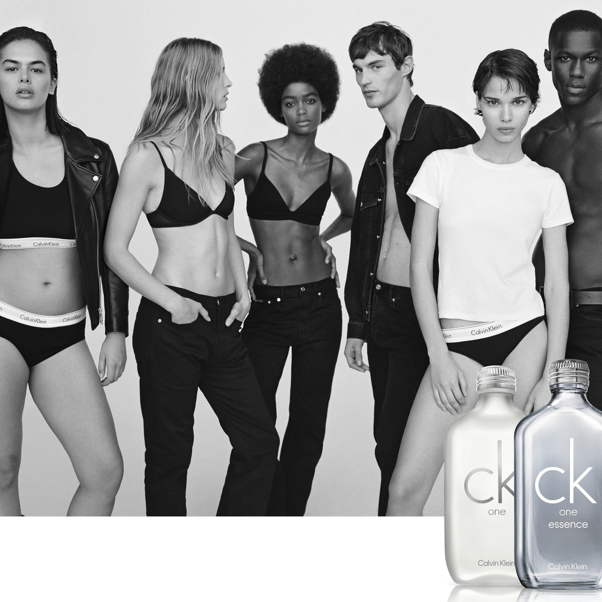 Calvin Klein CK One lifestyle scene outdoors suggesting versatile everyday wear