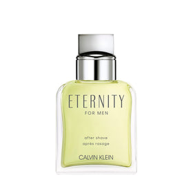 Calvin Klein Eternity front bottle showing clean design and easy dispensing benefit