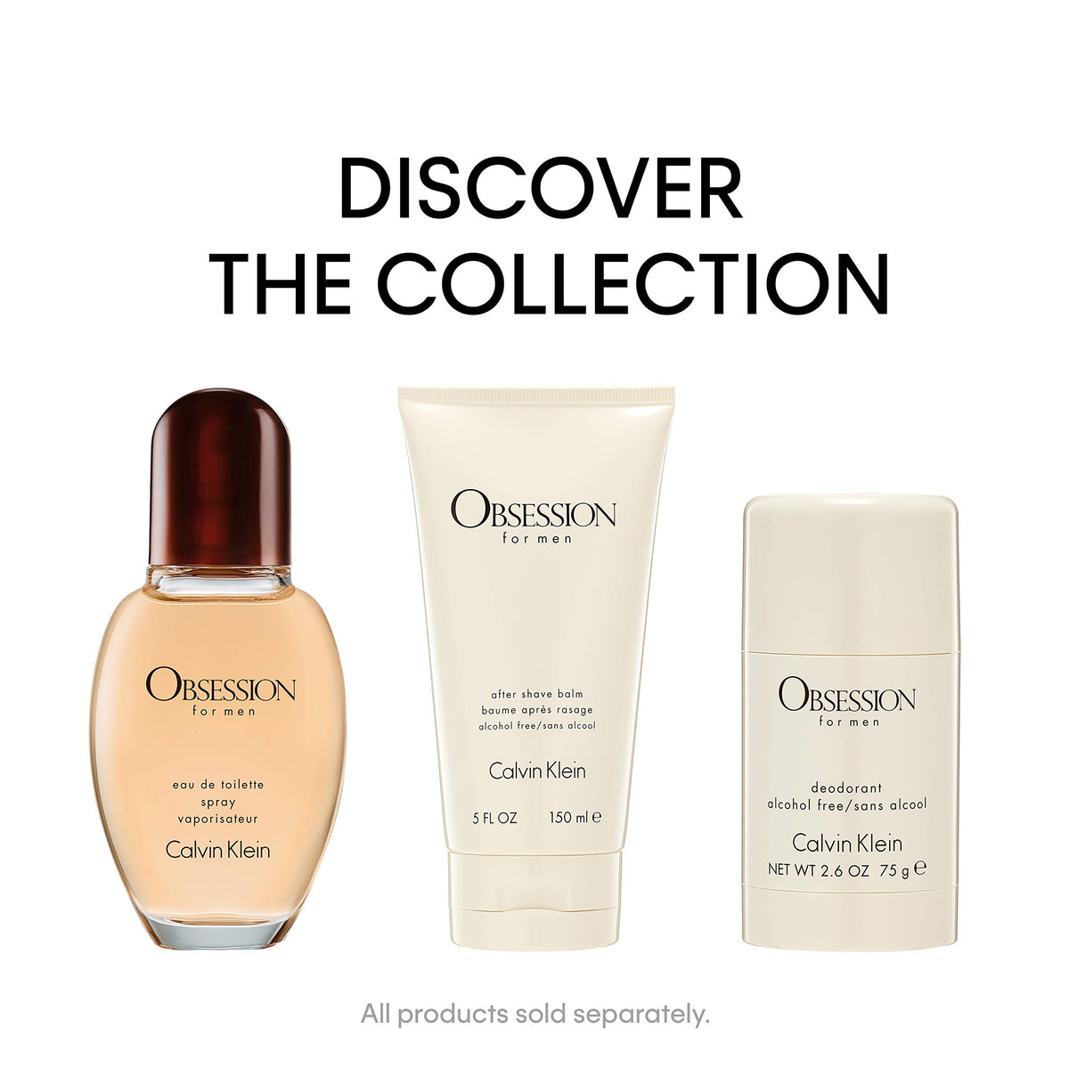 Calvin Klein Obsession For Men displayed on bathroom vanity evoking confident, polished grooming