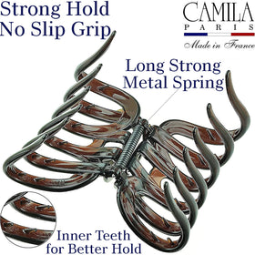 Camila Paris heavy-duty spring detail for lasting tension