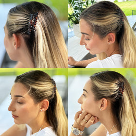 Camila Paris close-up of comb teeth showing smooth rounded edges for gentle hold