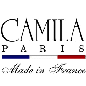 Camila Paris comb in evening hairstyle showing decorative finish and refined accessorizing
