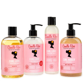 Camille Rose displayed on bathroom shelf in lifestyle setting for daily routine
