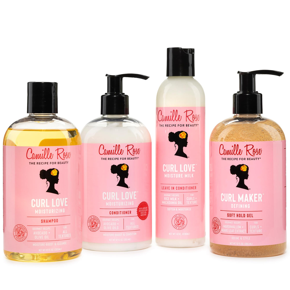 Two Camille Rose bottles side by side, highlighting travel-ready convenience and backup supply