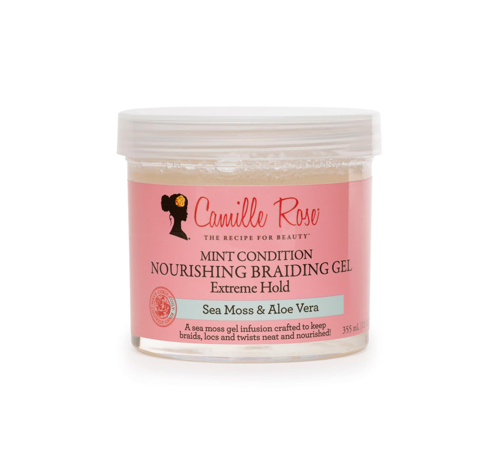 Camille Rose mint condition front jar showing label and 12 oz size, clear product identity