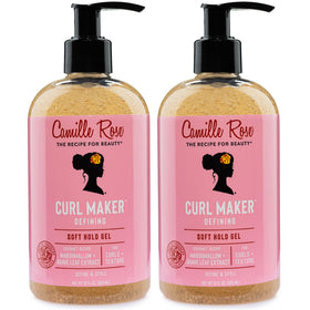 Camille Rose front packaging showing two 12 fl oz jars and product benefits