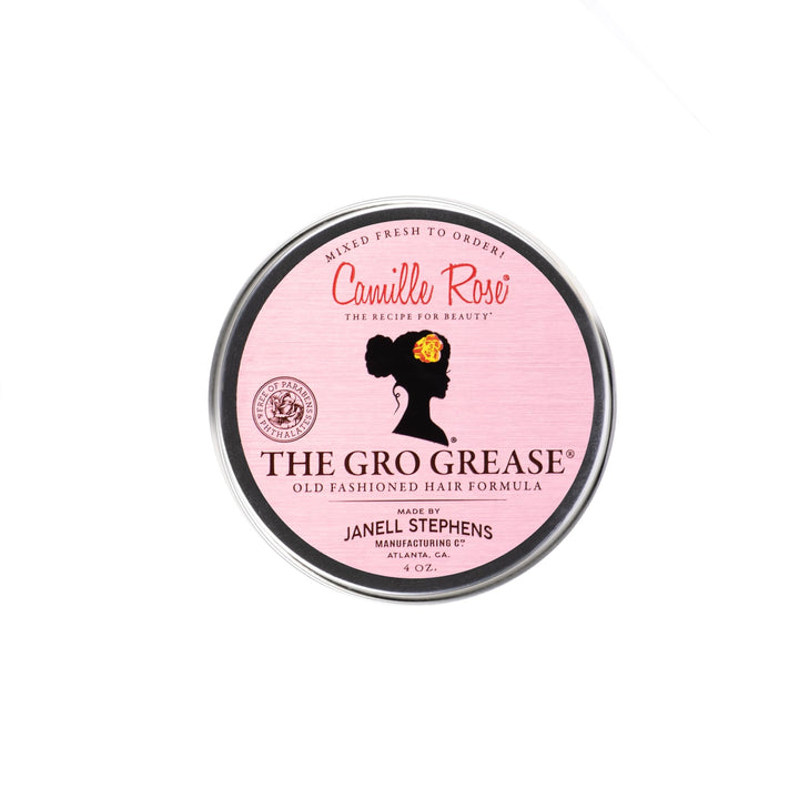 Camille Rose front jar showing label and 4 oz product for easy identification